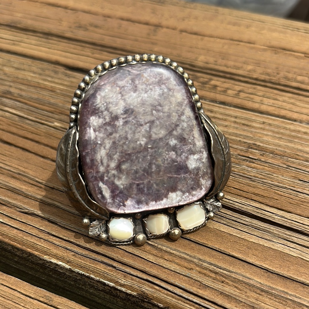 Lepidolite Bangle